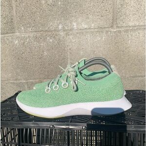 Allbirds Mens Tree Dasher Limited Edition Green Running Shoes Mens Size 8.5